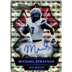 2021 Wild Card Alumination Autographs - Holo Lux Silver #ABC-A Michael Strachan 42/99