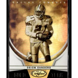 2019 Panini Certified Gold Team  #GT-DS Deion Sanders