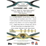 2014 Topps Platinum Xfractors #113 Marqise Lee