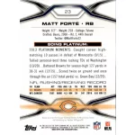 2014 Topps Platinum  #23 Matt Forte