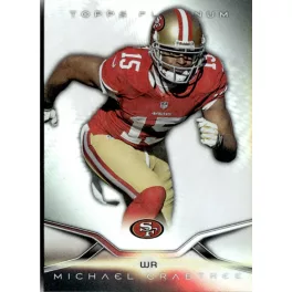 2014 Topps Platinum  #48 Michael Crabtree
