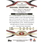 2014 Topps Platinum  #48 Michael Crabtree