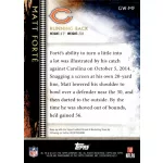 2015 Topps Valor Gridiron Warriors  #GW-MF Matt Forté
