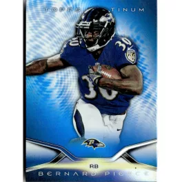   2014 Topps Platinum - Blue Wave Refractors  #36 Bernard Pierce