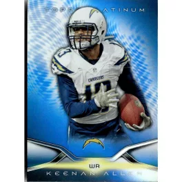2014 Topps Platinum - Blue Wave Refractors  #8 Keenan Allen