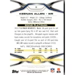 2014 Topps Platinum - Blue Wave Refractors  #8 Keenan Allen