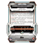 2015 Bowman Black - RAINBOW FOIL  #61 Knowshon Moreno