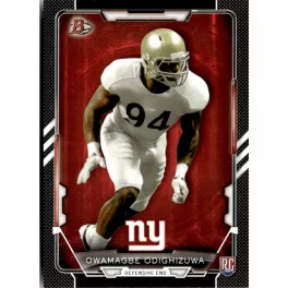 2015 Bowman Black Rookies  #90 Owamagbe Odighizuwa