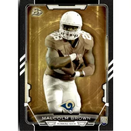 2015 Bowman Black Rookies  #36 Malcolm Brown