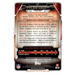2015 Bowman Black Rookies  #67 Tyler Kroft