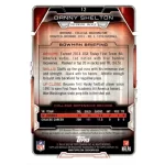 2015 Bowman Black Rookies  #12 Danny Shelton