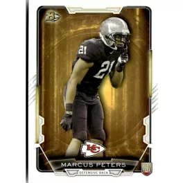 2015 Bowman Rookies  #1 Marcus Peters