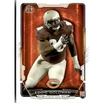 2015 Bowman Rookies  #72 Eddie Goldman