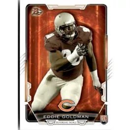 2015 Bowman Rookies  #72 Eddie Goldman