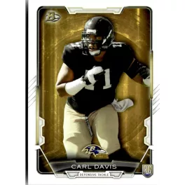 2015 Bowman Rookies  #37 Carl Davis