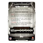 2015 Bowman Rookies  #14 Shaq Thompson