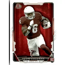 2015 Bowman Rookies  #61 Tevin Coleman