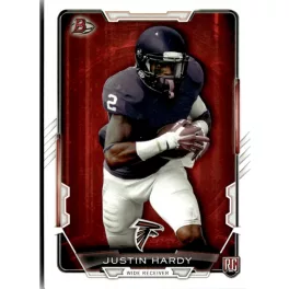 2015 Bowman Rookies  #54 Justin Hardy