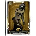 2015 Bowman Rookies  #98 Titus Davis