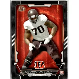 2015 Bowman Black Rookies  #19 Cedric Ogbuehi