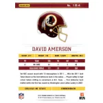 2013 Panini Rookies & Stars  #184 David Amerson
