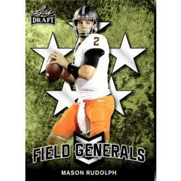 2018 Leaf Draft Field Generals  #FG-07 Mason Rudolph