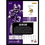2018 Panini Absolute  #62 Dalvin Cook