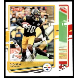 2020 Donruss  #218 Diontae Johnson