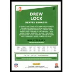 2020 Donruss Press Proof Blue  #87B Drew Lock