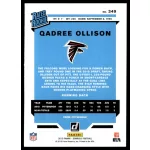 2019 Donruss  #349 Qadree Ollison