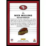 2019 Donruss Highlights  #H-14 Nick Mullens