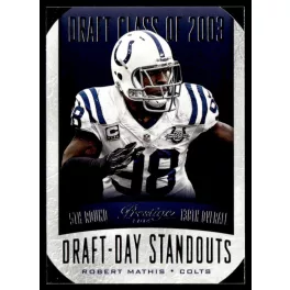 2014 Panini Prestige Draft Day Standouts  #9 Robert Mathis