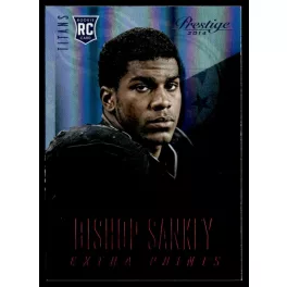 2014 Panini Prestige Extra Points Blue  #209 Bishop Sankey