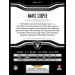 2018 Panini Playbook  #41 Amari Cooper
