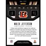 2018 Panini Playbook  #171 Malik Jefferson