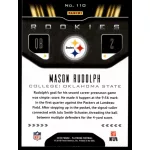 2018 Panini Playbook  #110 Mason Rudolph
