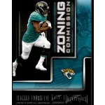 2018 Panini Playbook Zoning Commission  #5 Leonard Fournette