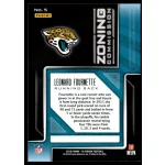 2018 Panini Playbook Zoning Commission  #5 Leonard Fournette