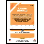 2019 Donruss Optic  #55 Aaron Donald