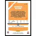 2019 Donruss Optic  #117 Dakota Allen
