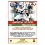 2019 Score  #329 Quenton Nelson