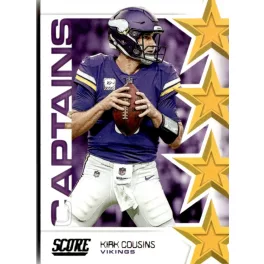 2019 Score Captains  #C-19 Kirk Cousins