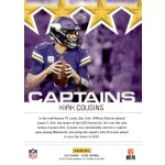 2019 Score Captains  #C-19 Kirk Cousins