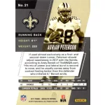 2017 Panini Absolute  #21 Adrian Peterson