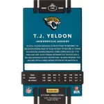 2017 Donruss  #143 T.J. Yeldon