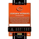 2017 Donruss  #100 Jordan Howard