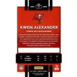 2017 Donruss  #49 Kwon Alexander