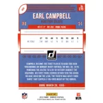 2018 Donruss  #275 Earl Campbell