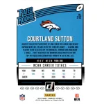 2018 Donruss  #312 Courtland Sutton