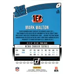 2018 Donruss  #329 Mark Walton